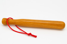 LARGE FISHING PRIEST,WOODEN