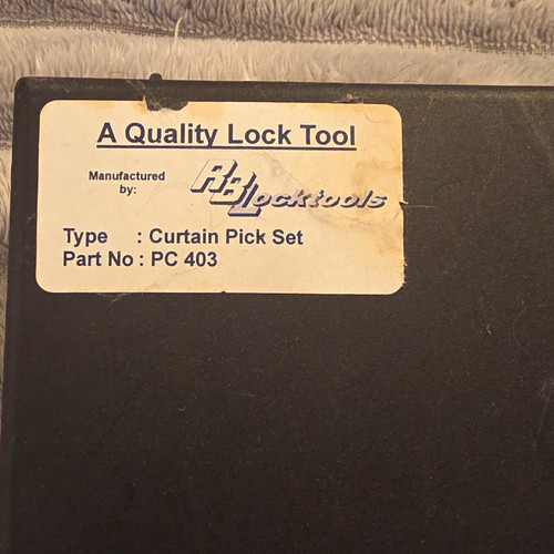 Locktools curtain pick set - rb,