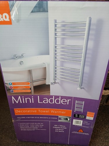 Chrome plated mini ladder - plated,
