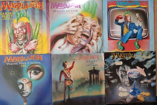 Marillion lot 11x7 singles - of, 11x7"