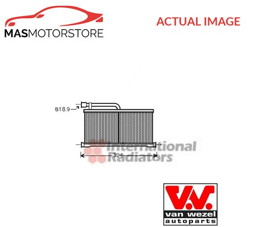Heater radiator exchanger lhd - heater,