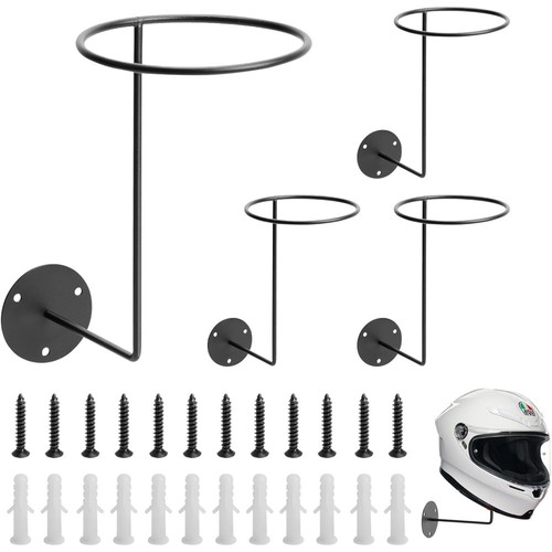 Motorcycle helmet holder - motorcycle, wall