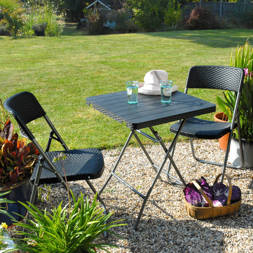 Garden gear folding bistro set - garden,