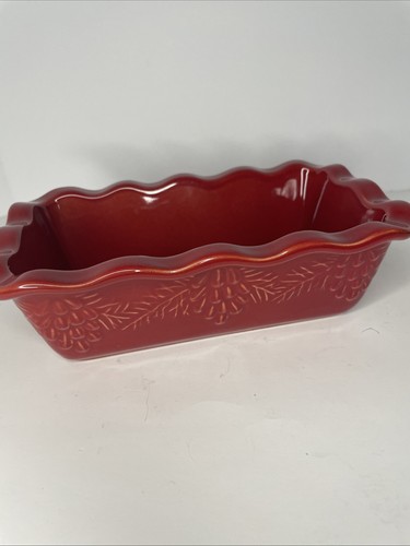 Emile henry mini loaf pan - henry, red