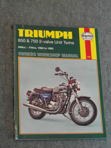 Haynes triumph 650 750 - haynes, &