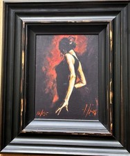 Fabian Perez Flamenco 1 Limited Edition In Gallery Frame