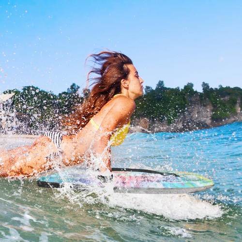 Lightweight body board - body,