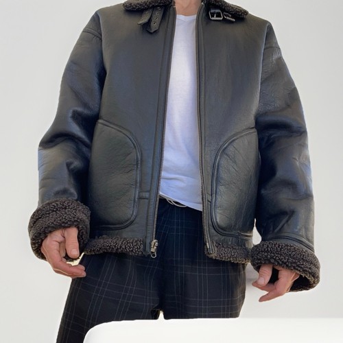 Wilsons leather jacket mens - b3,