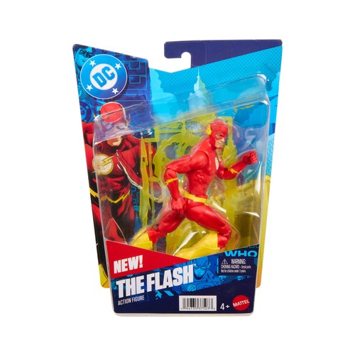 The flash figure mattel - flash, 6"