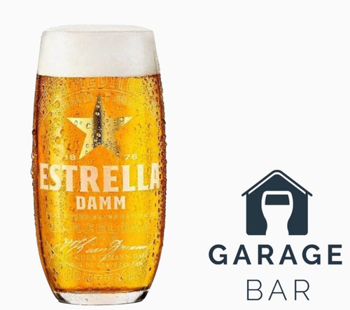 Single estrella damm beer - estrella,