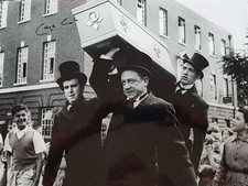 GEORGE COLE Signed 16x12 Photo