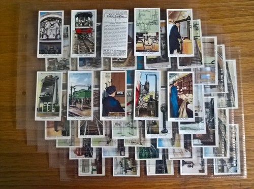 Wills cigarette cards - :, railway
