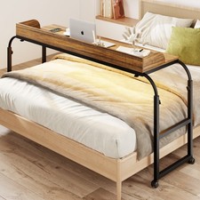 Over Bed Desk with Power