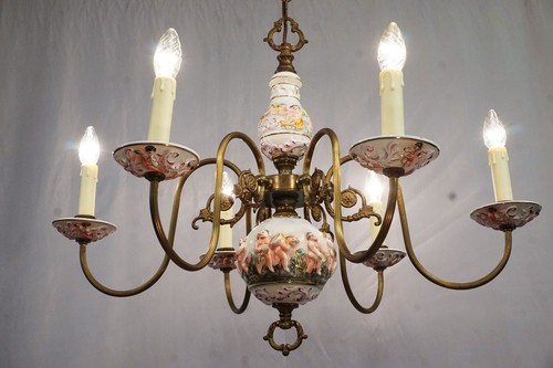 Flemish porcelain brass - flemish,