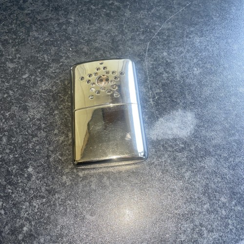 Portable metal hand warmer - metal,