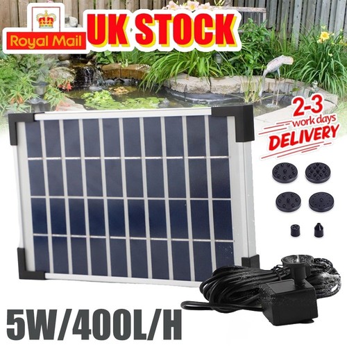 Solar fountain pond - fountain, pump