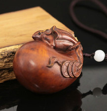 CQ100 - 2" Hand Carved Boxwood