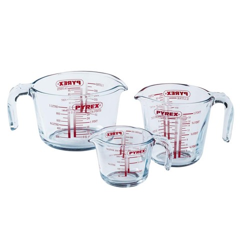 Pyrex glass measuring jug - pyrex,