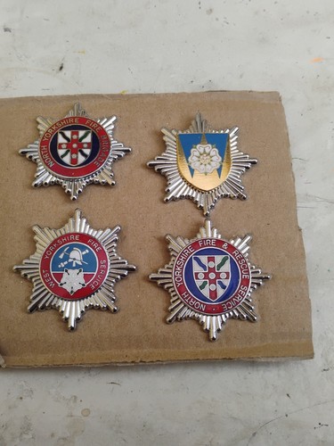 Fire brigade cap badges - cap,