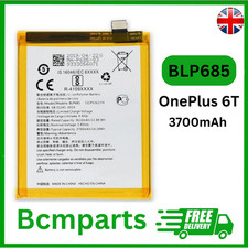 For One Plus OnePlus 6T BLP685 Battery Replacement 3700mAh For OnePlus 6T, 7