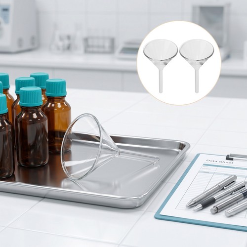 2pcs glass funnel for - for, oil
