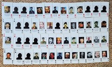 Iraq Most Wanted Playing Cards, (rare?) white box - cards in v. good condition