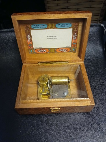 Reuge music box swiss - reuge,