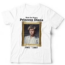 George Michael T Shirt R.I.P Princess Diana Unisex Funny Parody Vintage Wham