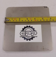 5MM Thick Stainless Steel 316 150MM X 150MM Sheet/plate Marine grade