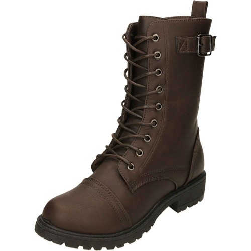 Brown flat combat military - brown,