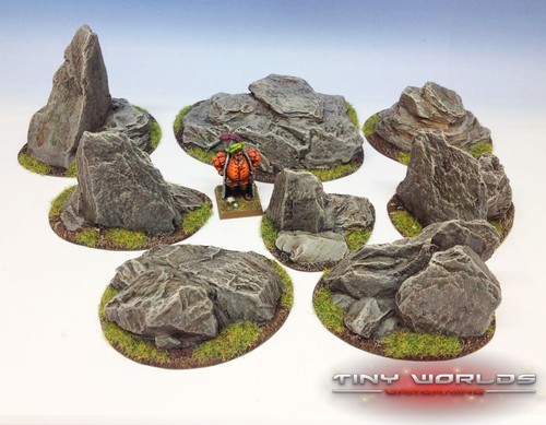 Rocky outcrops resin - rocky, scenery