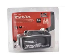 Makita 6ah 18v Power Tool Battery BL1860B 18V Li-lon Battery-black BL186