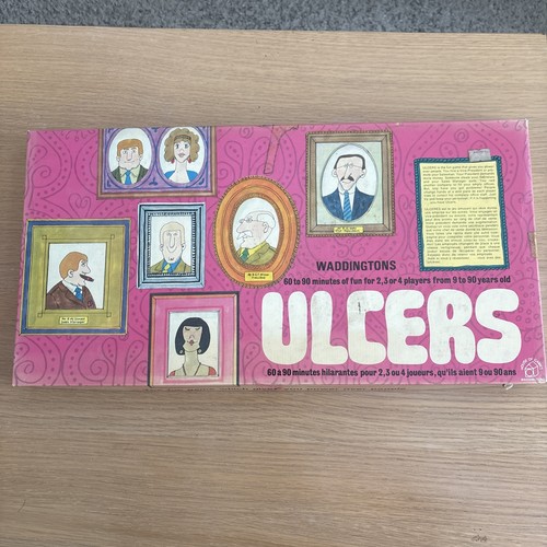 Waddingtons ulcers board game - waddingtons,