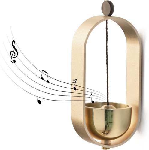 Wooden welcome doorbell with - doorbell,