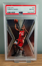 2005-06 SPx LeBron James #15 PSA 8