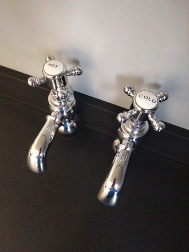 Bath taps chrome - chrome, traditional