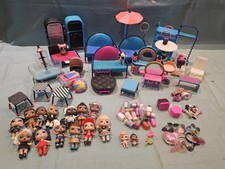 LOL Surprise Large Dolls House Furniture Collection Dolls Accesories Bundle GC