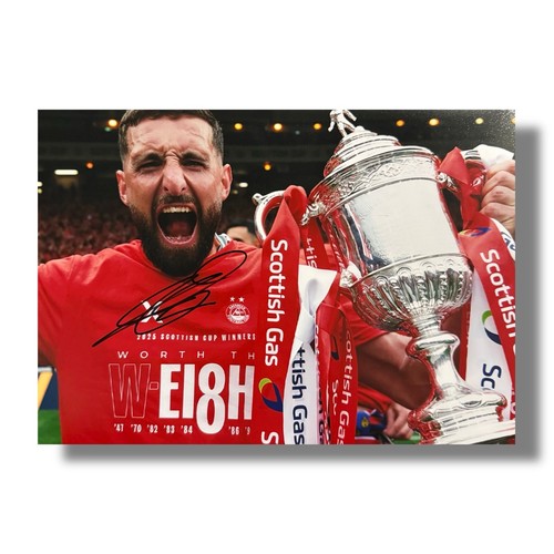 Signed shinnie aberdeen - signed, a4