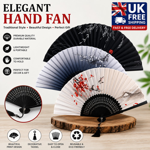 Hand fan held portable spanish - hand,