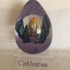 Caithness, Paperweights. Amber