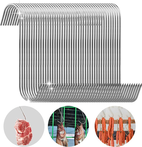 30pcs stainless steel butchers - stainless,