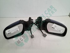 FORD Mondeo 2006 mk3 Blue H2 paint power fold wing door mirrors pair 024236