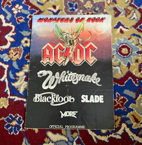 Monsters rock 1981 official - of,