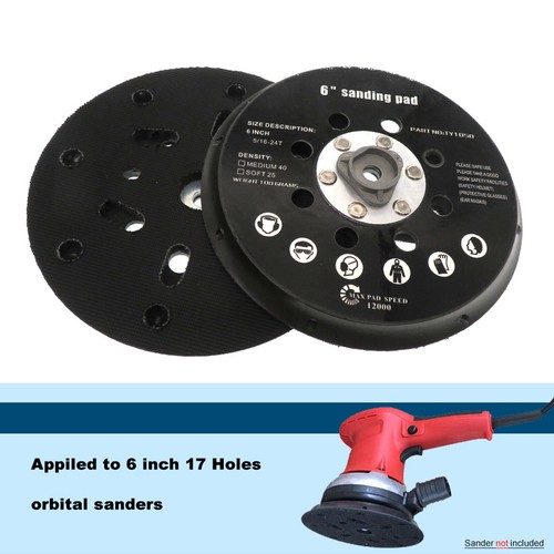 Holes sander backing pad - 17,