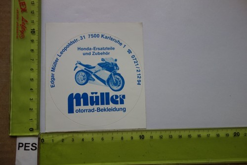 Old sticker motorcycle - motorcycle, moped