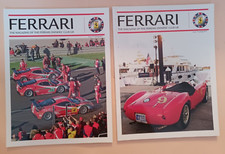 2 x Ferrari owners club magazine Spring 2012 2013  issue 173 177