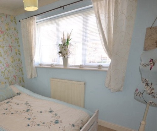 Gorgeous cream voile curtains - cream,