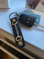 Equestrian Snaffle Bit Keyring