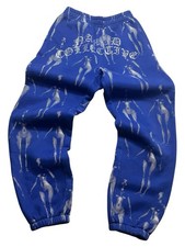 Named Collective Blue Woman Design Joggers, Size XS, NC, Unisex