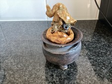 Wizard In Cauldron Vintage